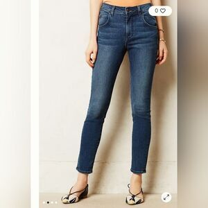 Pilcro And The Letterpress Supercript High Rise Jeans